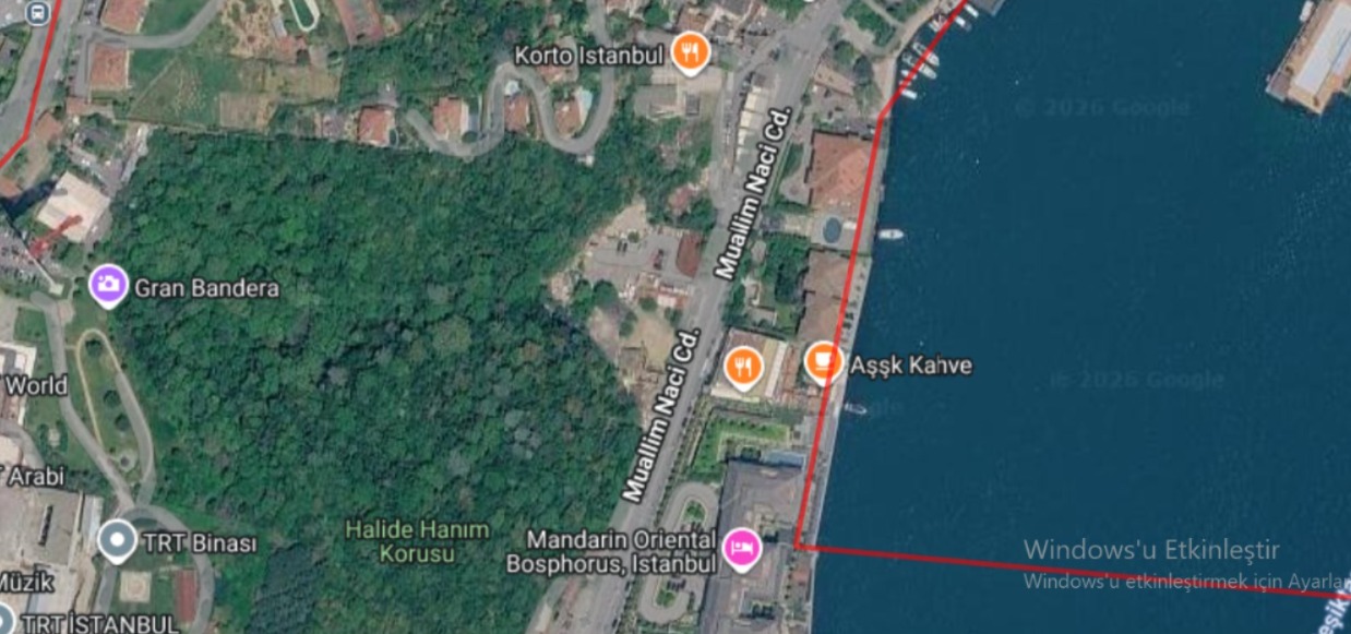 Beşiktaş Satılık Arsa Turizm İmarlı & Otel Ruhsatlı