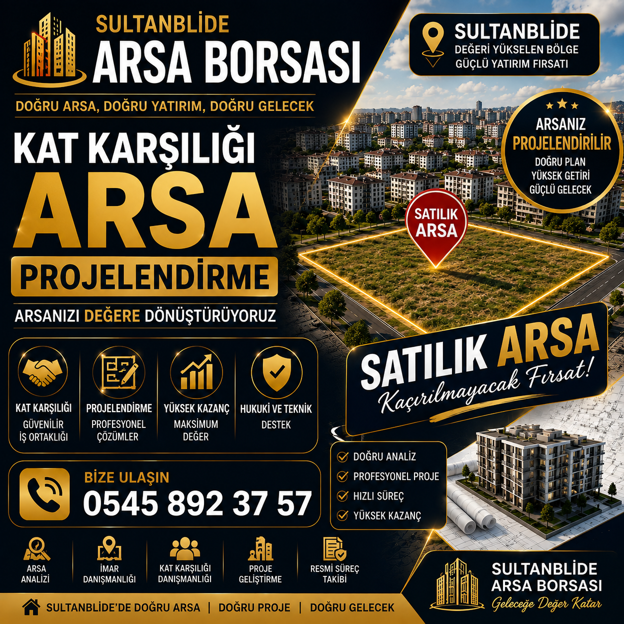 İstanbul Sancaktepe osmangazi mahallesi 420 m2 satılık arsa