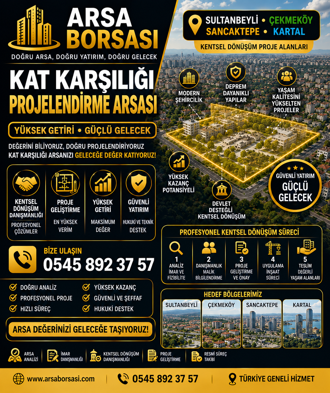 MALTEPE’DE KAT KARŞILIĞI PROJELİK ARSA | 646 m²